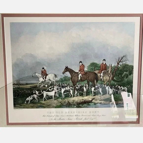 ART The Old Berkshire HuntLithograph/Painting/Engraving JohnGood/Philip Thomas